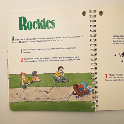 The Klutz Book of Marbles (including 15 marbles)