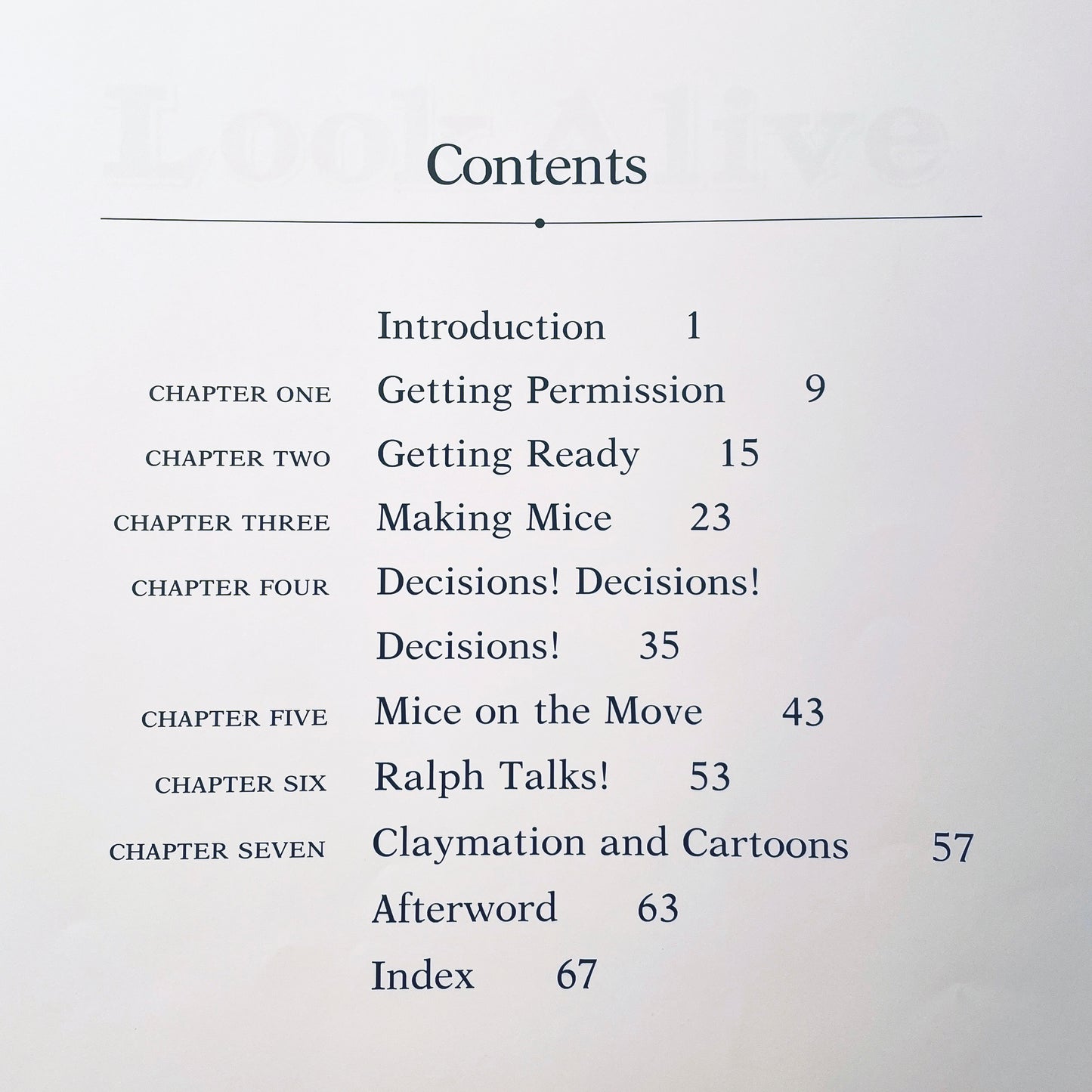 Look Alive: Behind the Scenes of an Animated Film