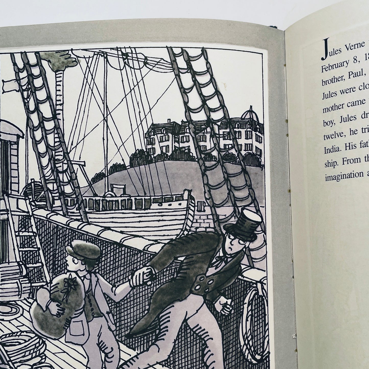 Who Said There's No Man on the Moon? A story of Jules Verne