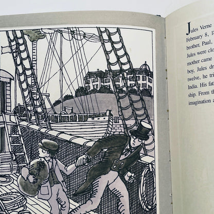 Who Said There's No Man on the Moon? A story of Jules Verne