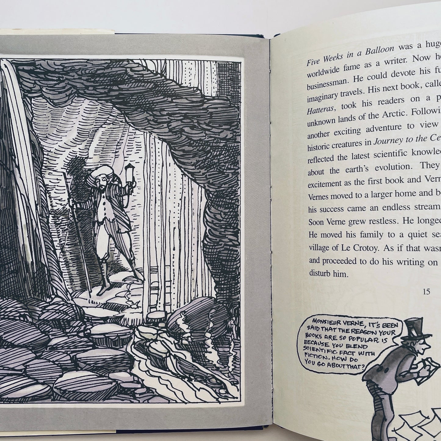 Who Said There's No Man on the Moon? A story of Jules Verne