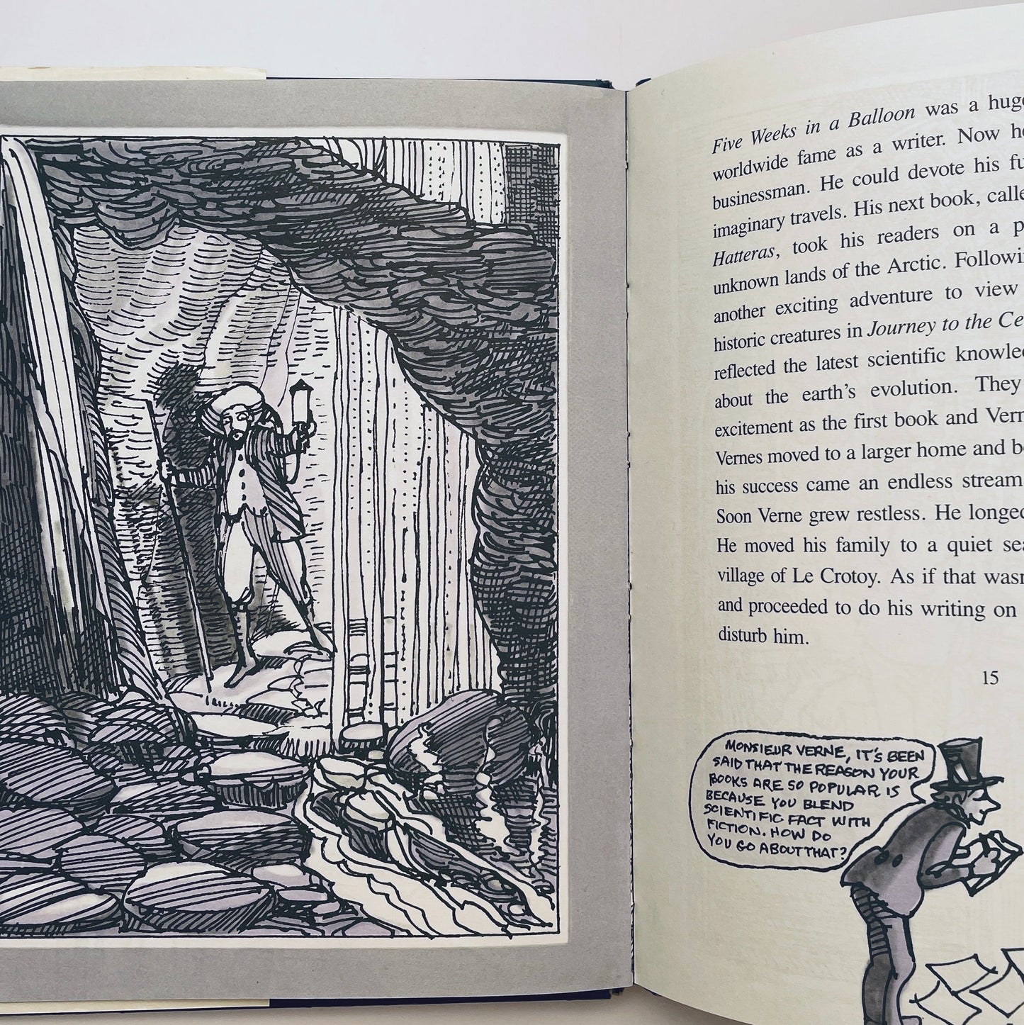 Who Said There's No Man on the Moon? A story of Jules Verne