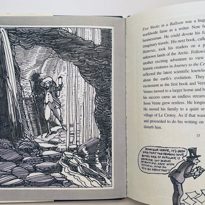 Who Said There's No Man on the Moon? A story of Jules Verne
