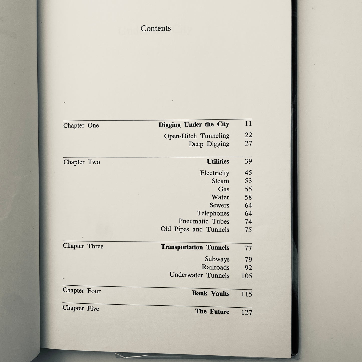 Under the City: The Wondrous World Beneath the Streets