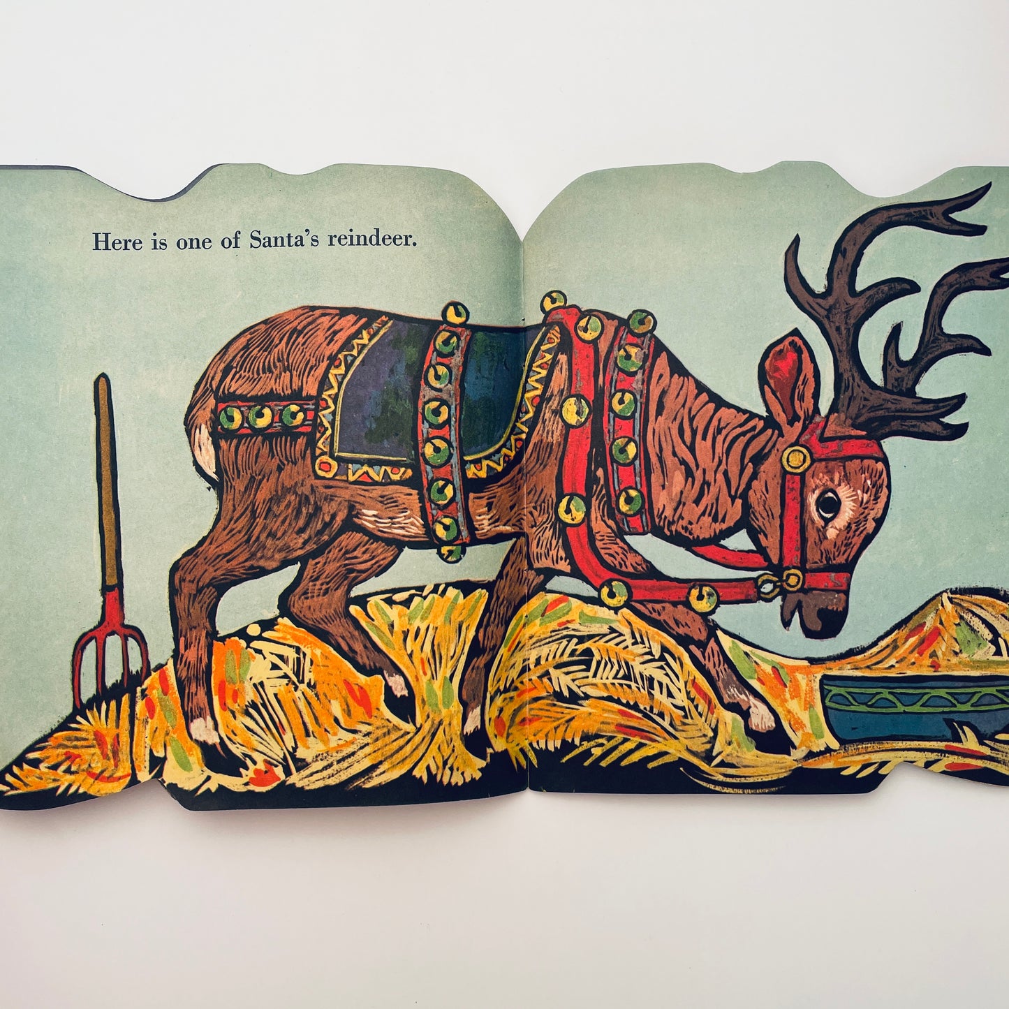 The Reindeer Book (A Golden Shape Book)