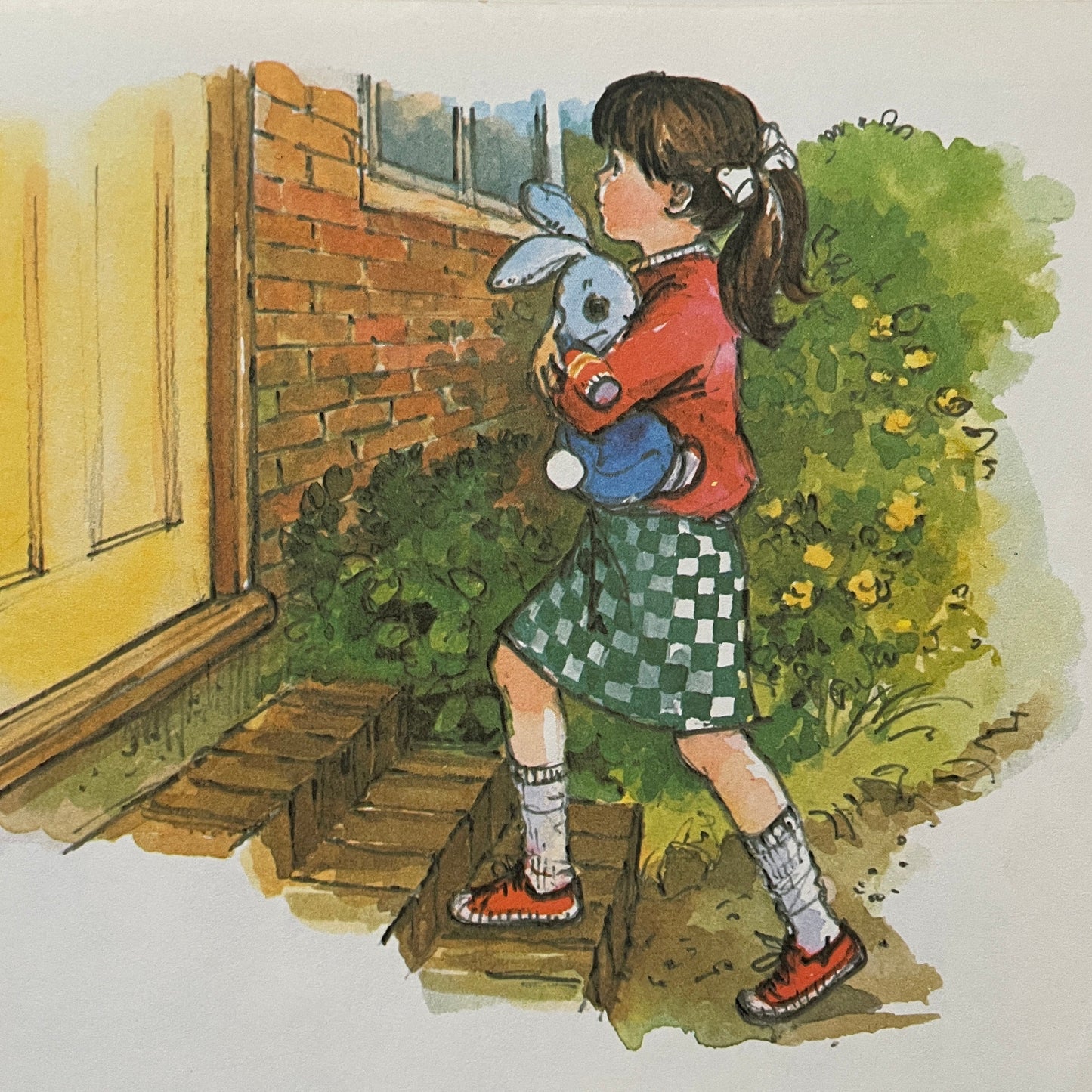 Fuzzy Rabbit in the Park