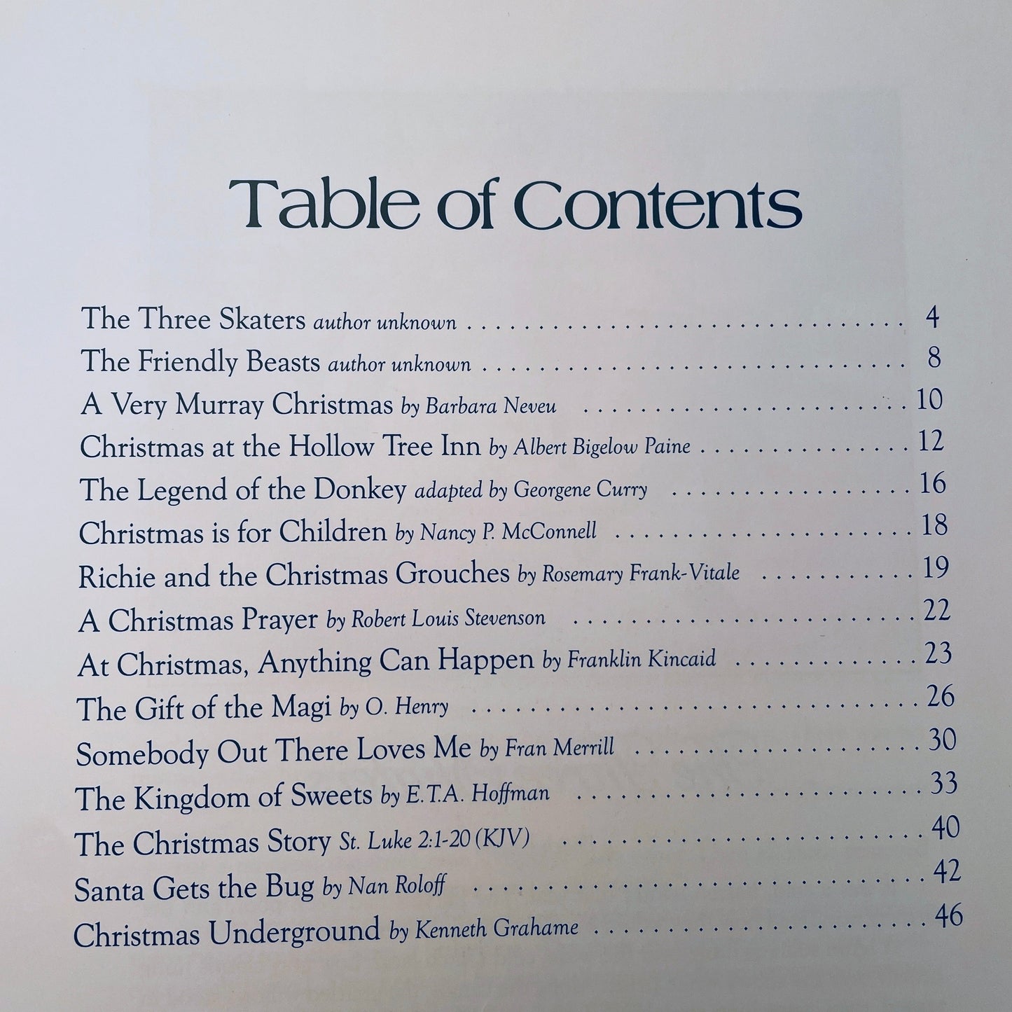 Our Favorite Christmas Tales