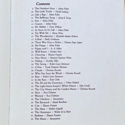 A Child's First Book of Poems