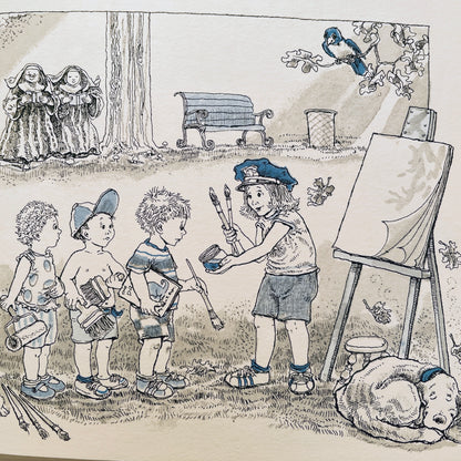 The Mystery of the Stolen Blue Paint