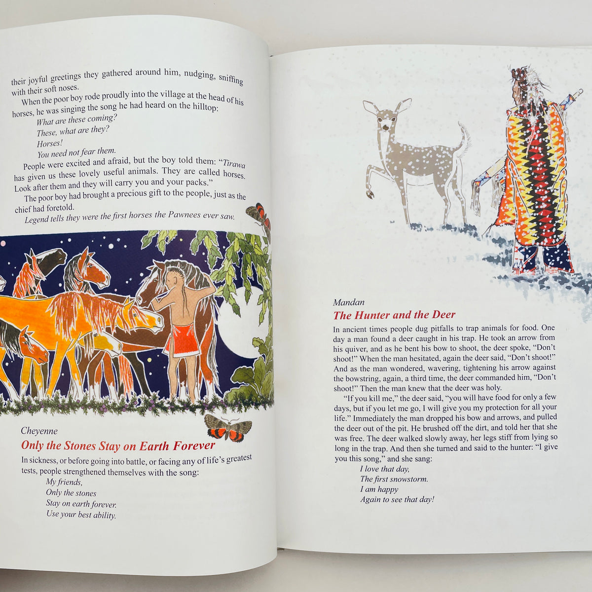 The Boy and His Mud Horses And Other Stories from the Tipi