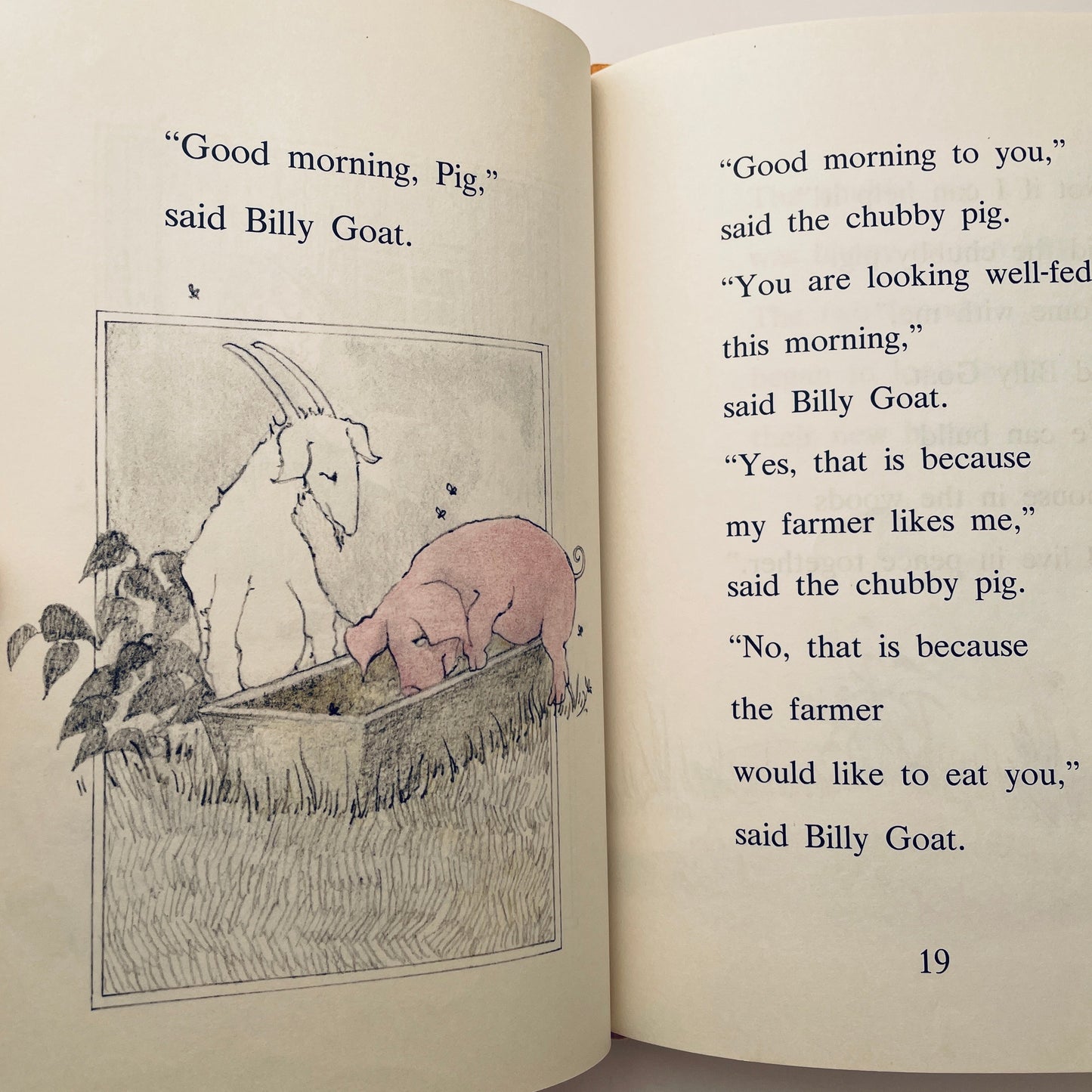 Billy Goat and His Well-Fed Friends