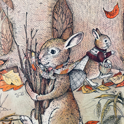 Rabbits' Search for a Little House