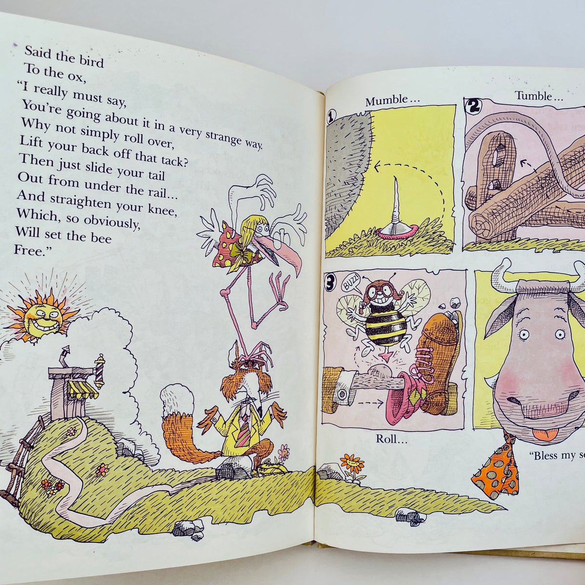 "There Are Rocks in My Socks!" Said the Ox to the Fox