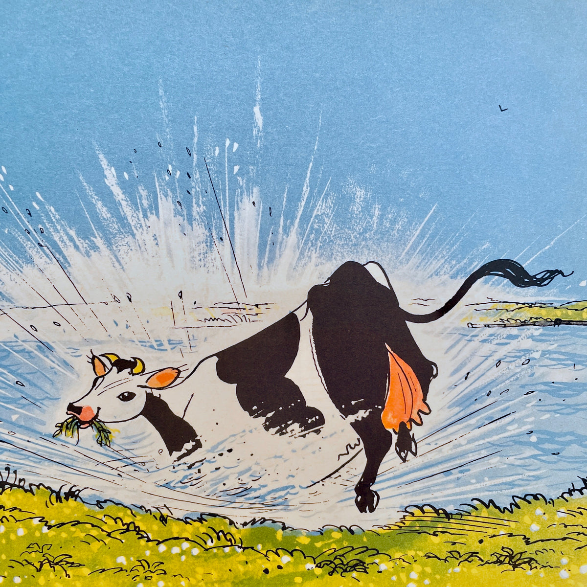 De Koe Dir in Het Water Viel (The Cow That Fell into the Water–Dutch)