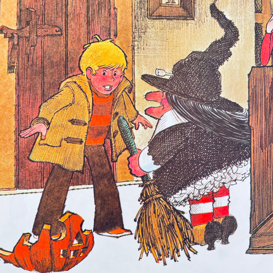 Old Witch Rescues Halloween