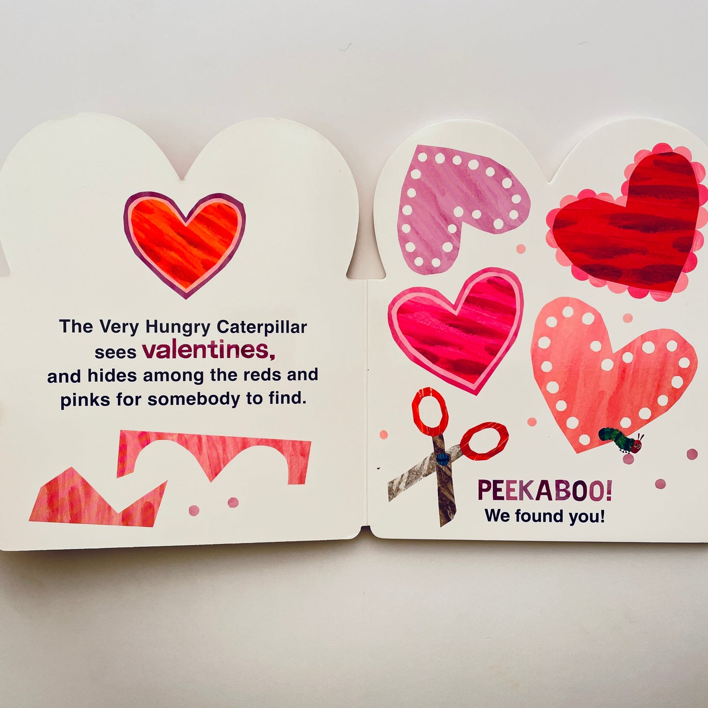 The Very Hungry Caterpillar's Peekaboo Valentine