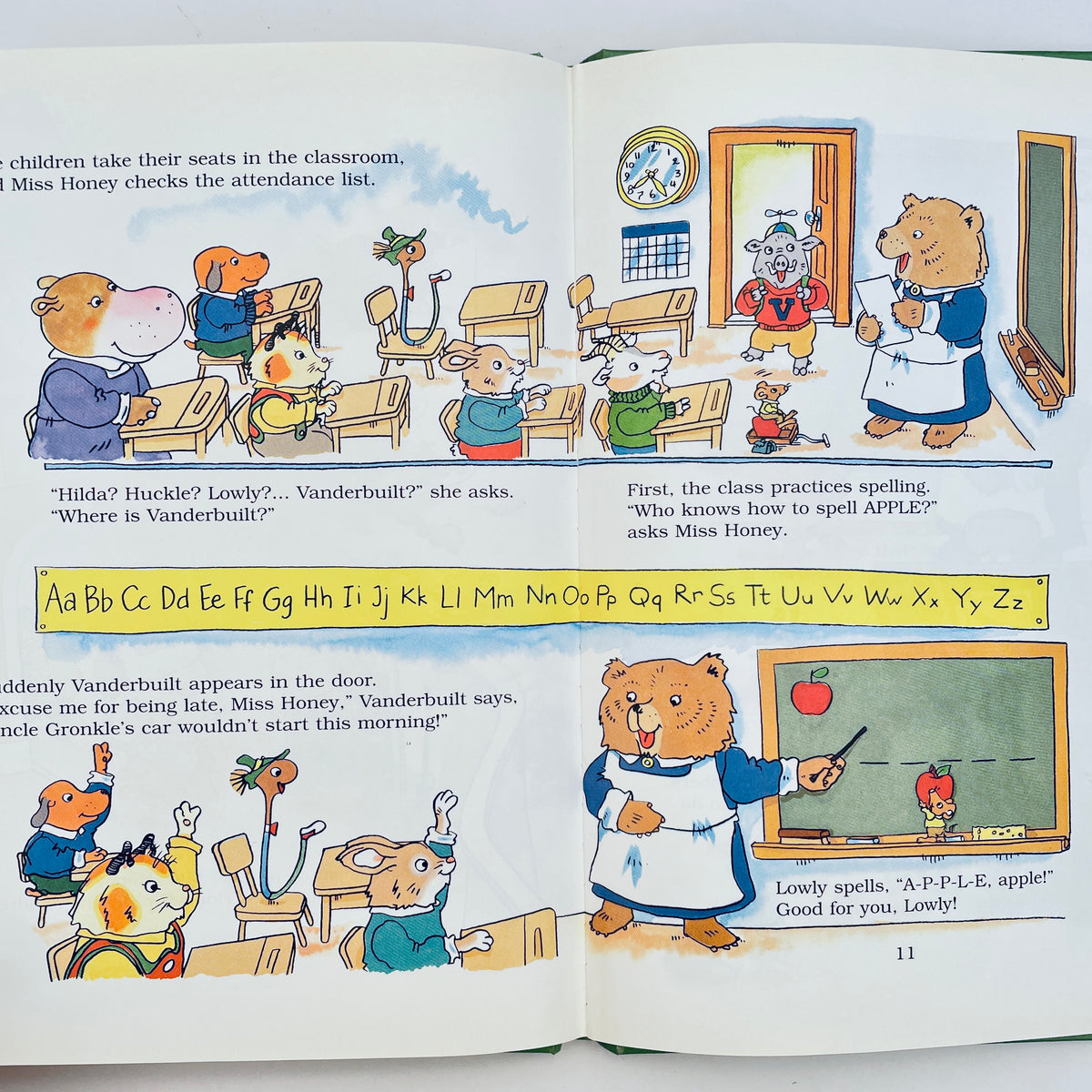 Miss Honey's Busy Day