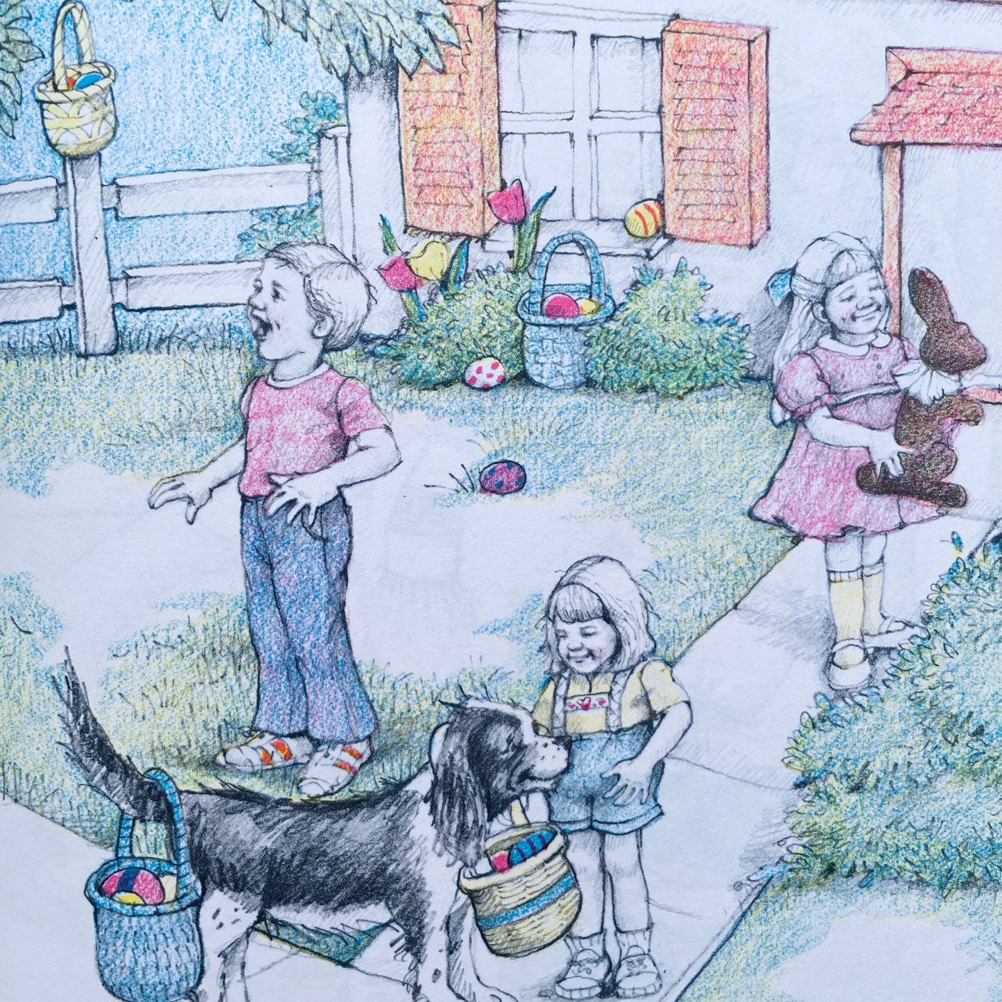 The Big Bunny and the Easter Eggs