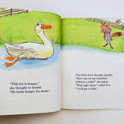 The Hungry Fox and the Foxy Duck