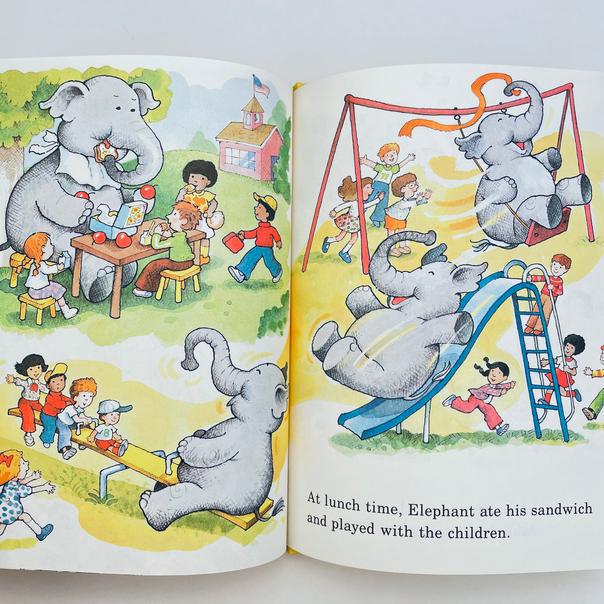 Elephant Goes to School