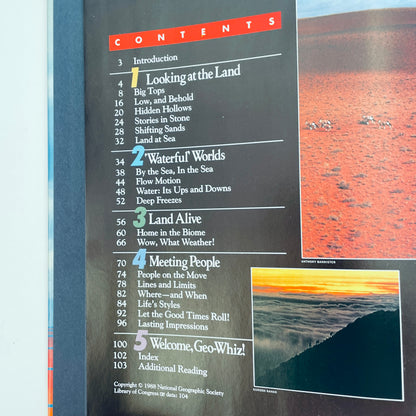 Geo-Whiz! (National Geographic Books for World Explorers)