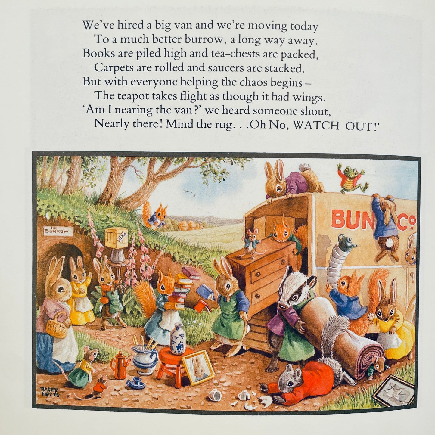 The Racey Helps Picture Book