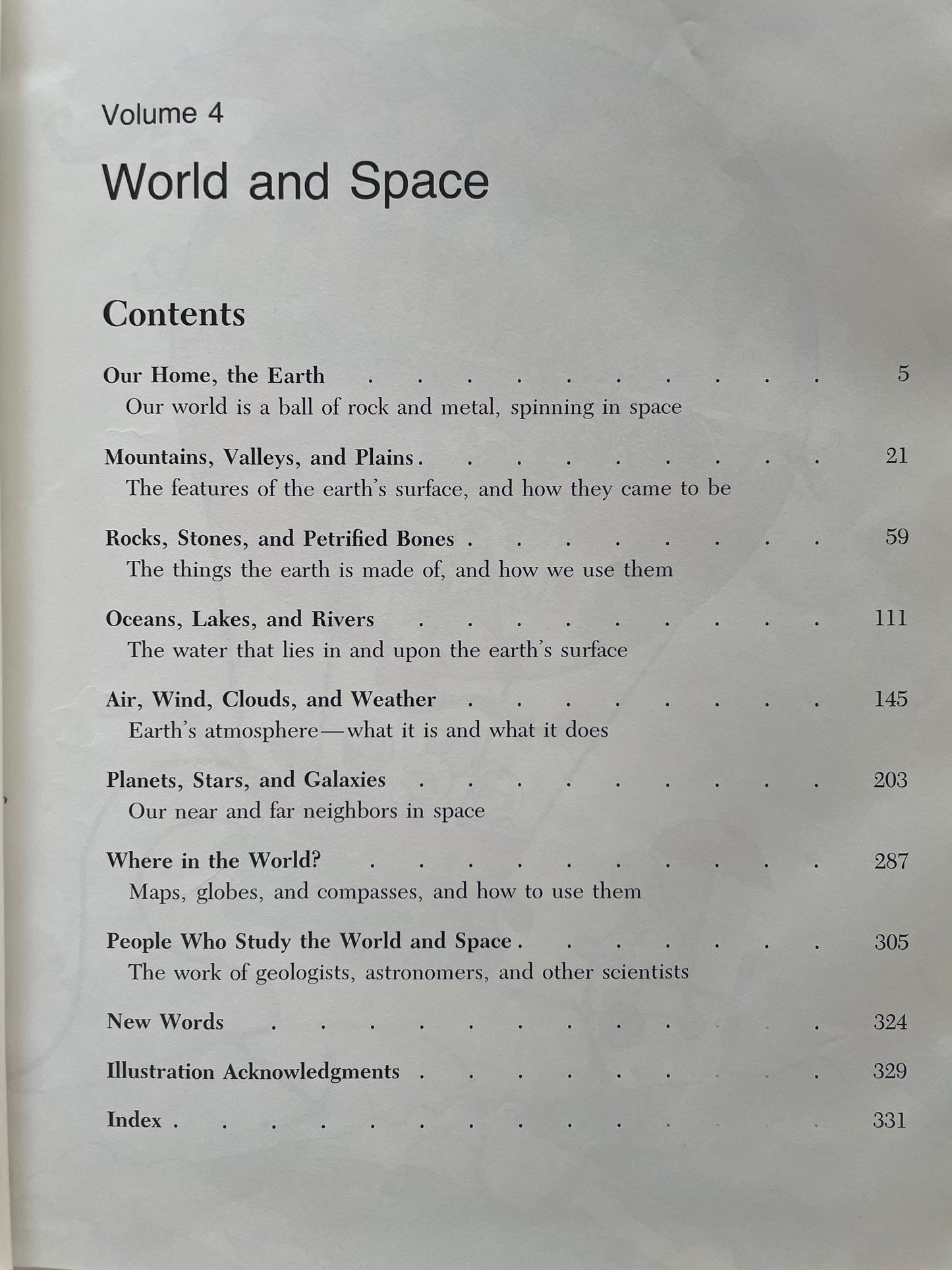 Childcraft—The How and Why Library, Vol. 4 - World and Space (1992 Edition)