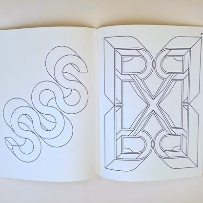 The 3-D Alphabet Coloring Book