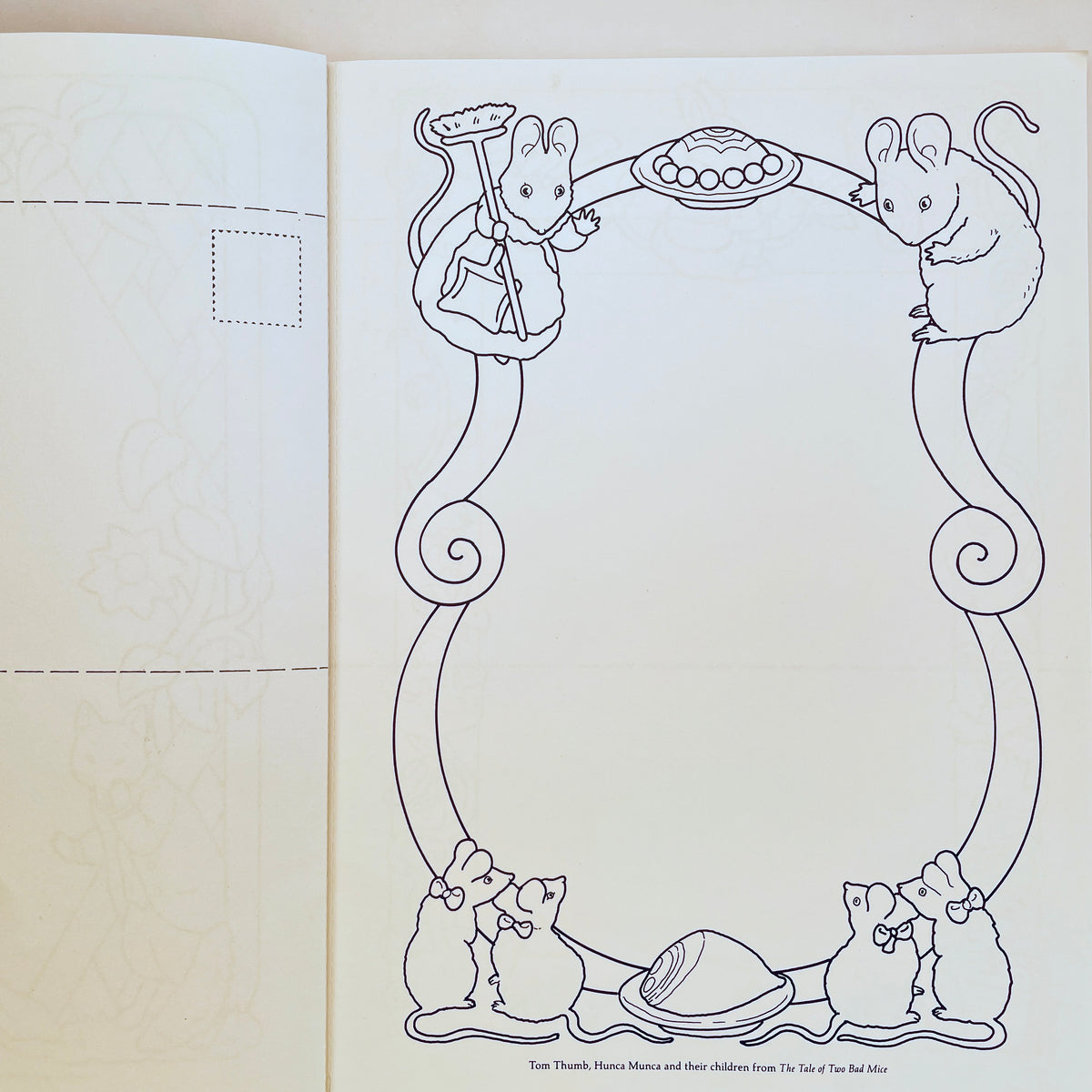 Peter Rabbit Notepaper to Color
