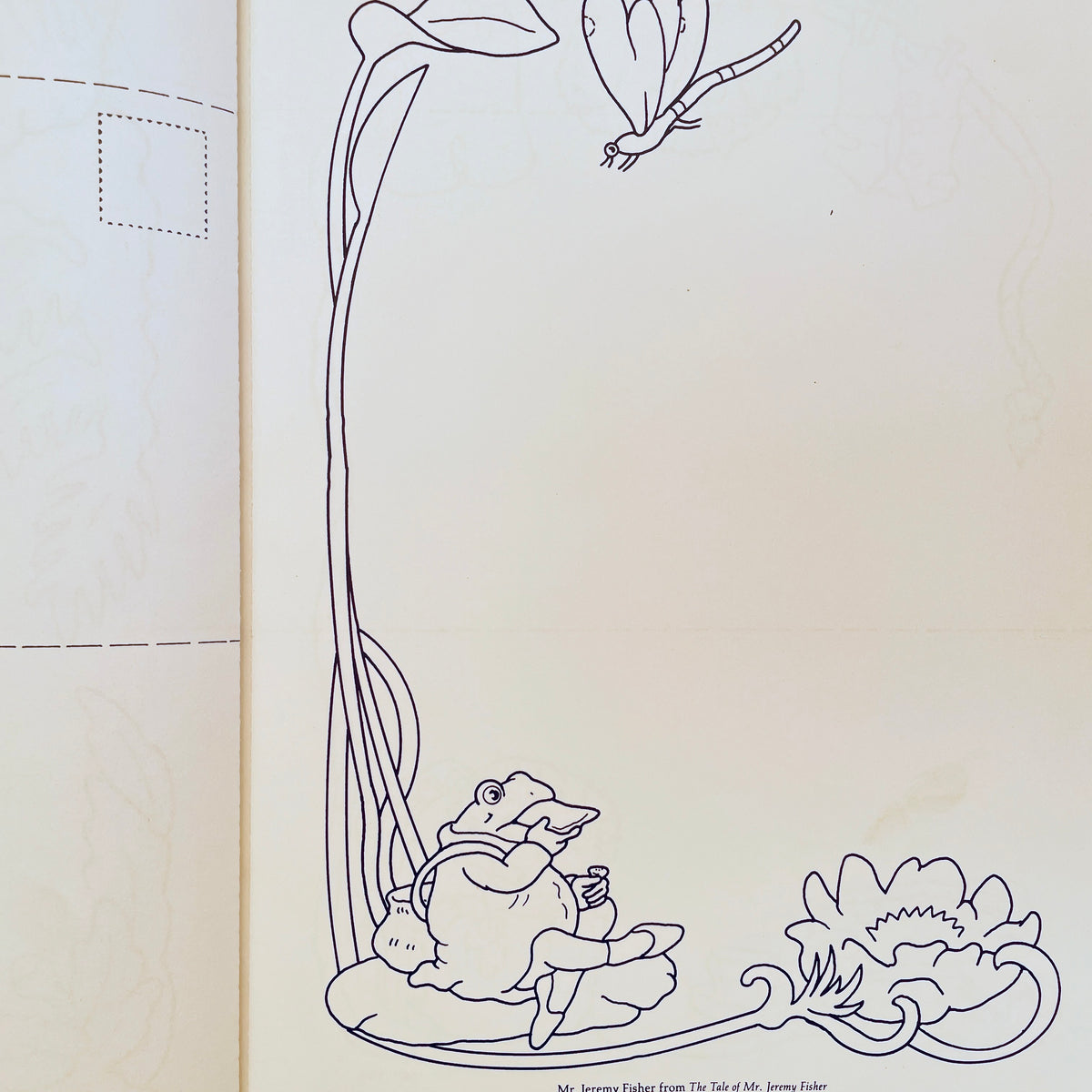 Peter Rabbit Notepaper to Color