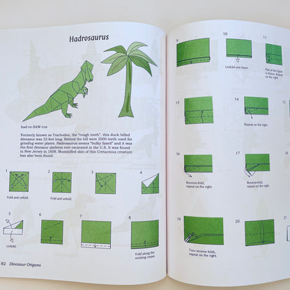 Dinosaur Origami