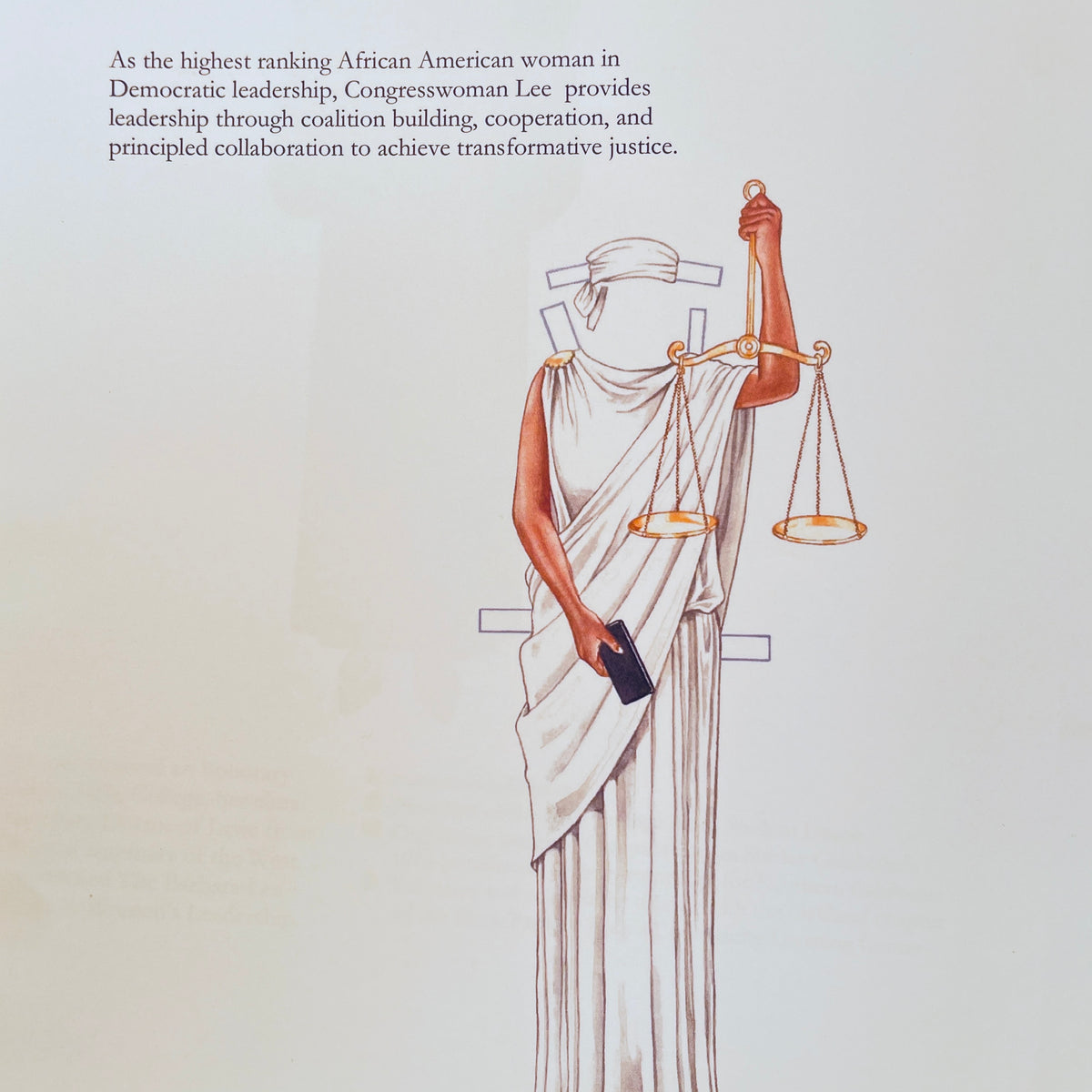 Congresswoman Barbara Lee Speaks to Me Paper Dolls