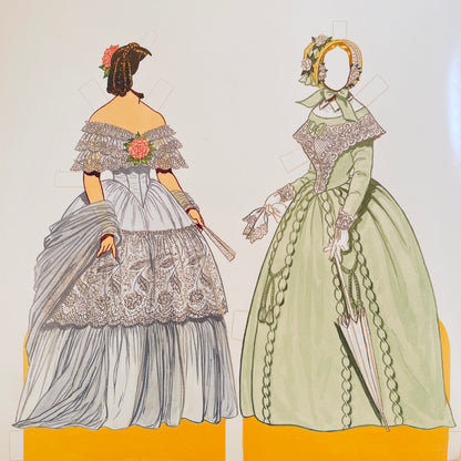 Great Fashion Designs of the Victorian Era Paper Dolls