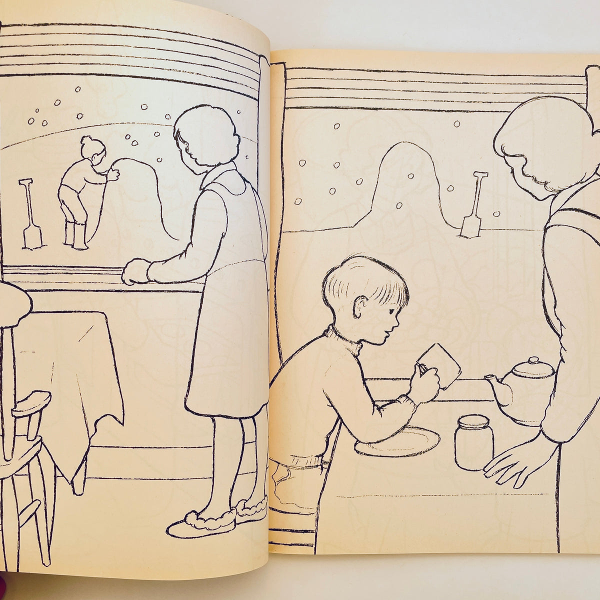 The Snowman Coloring Book