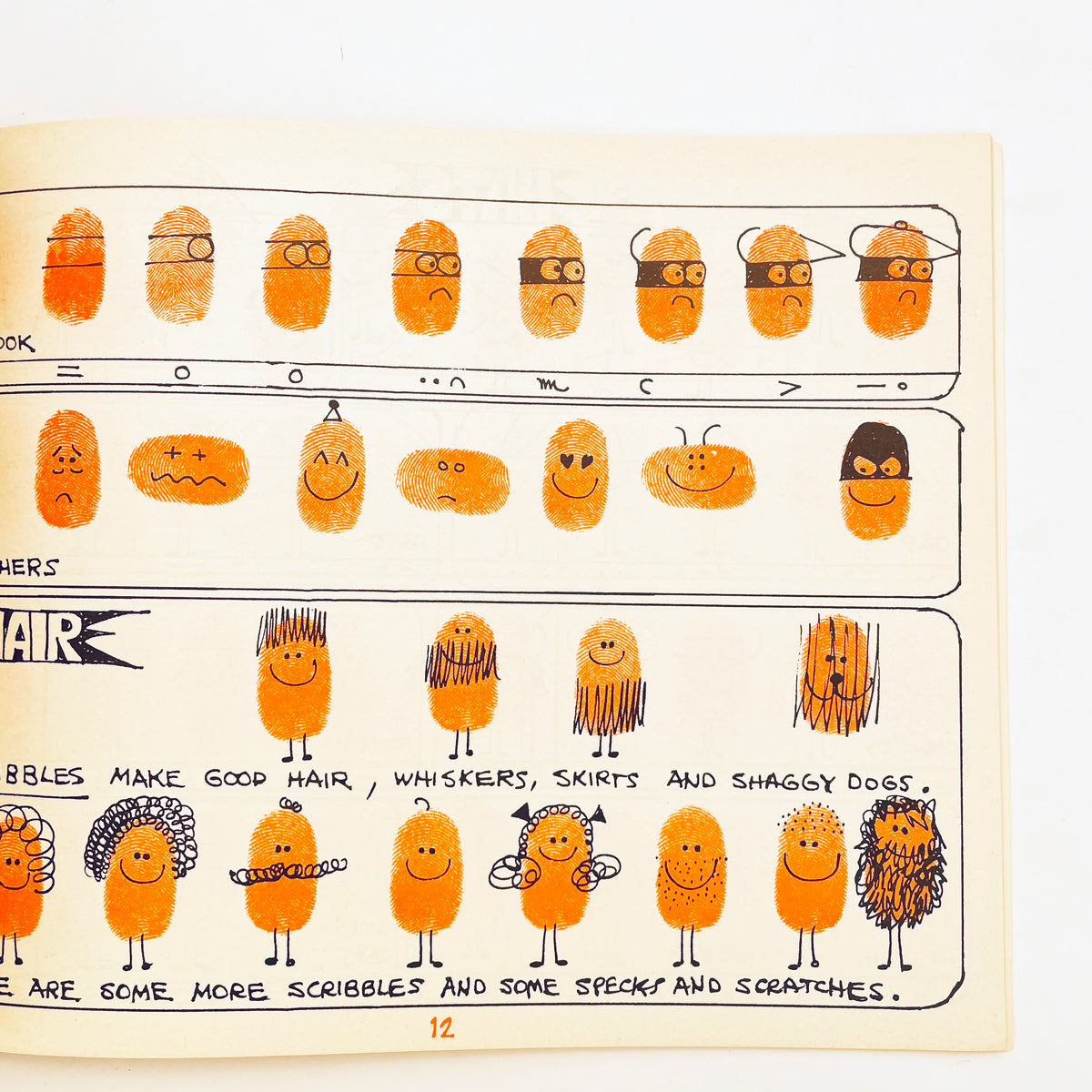 Ed Emberley's Great Thumbprint Drawing Book w/ stamp pad