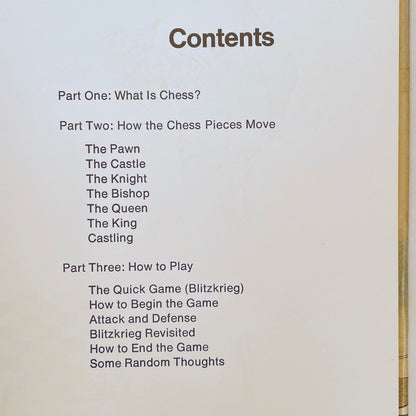 Illustrated Chess for Children