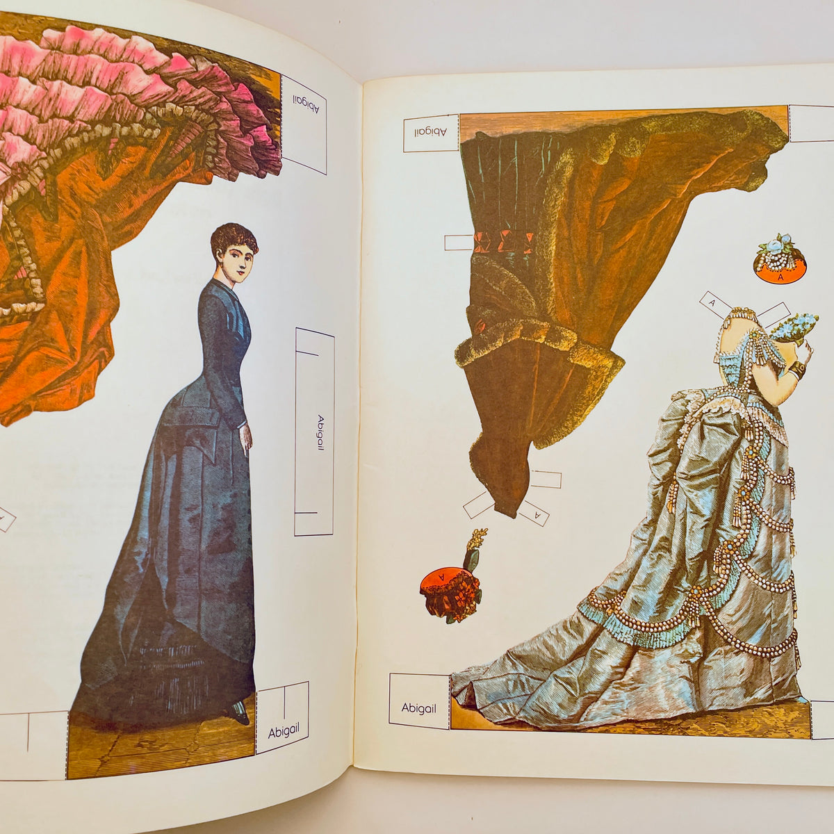 Victorian Fashion Paper Dolls from Harper's Bazar, 1867-1898