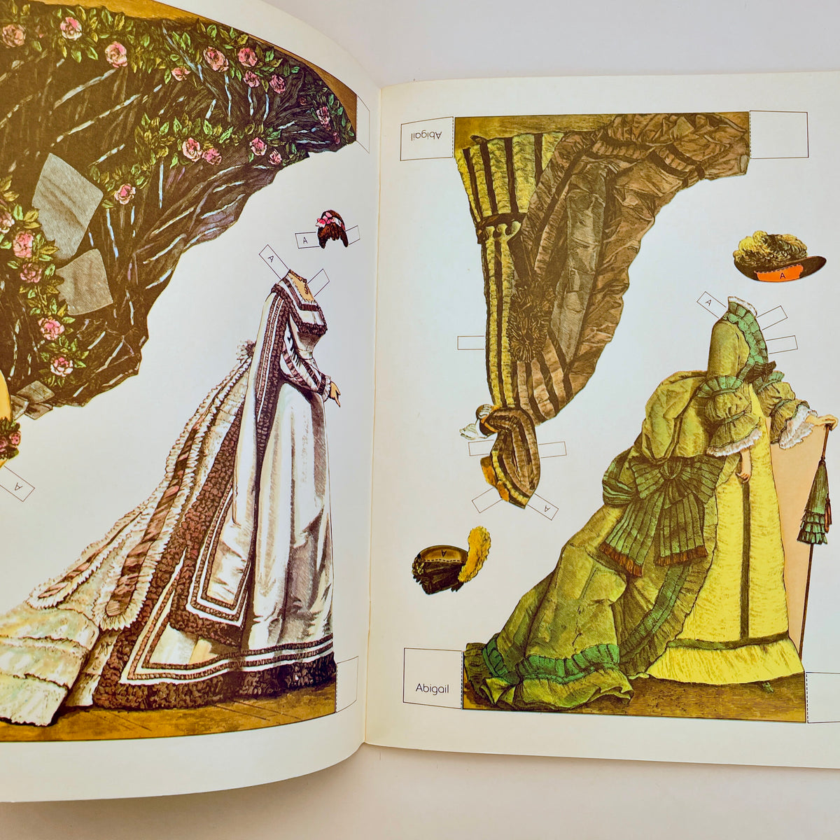 Victorian Fashion Paper Dolls from Harper's Bazar, 1867-1898