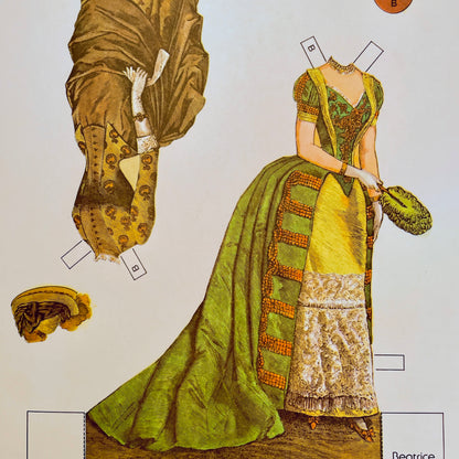 Victorian Fashion Paper Dolls from Harper's Bazar, 1867-1898