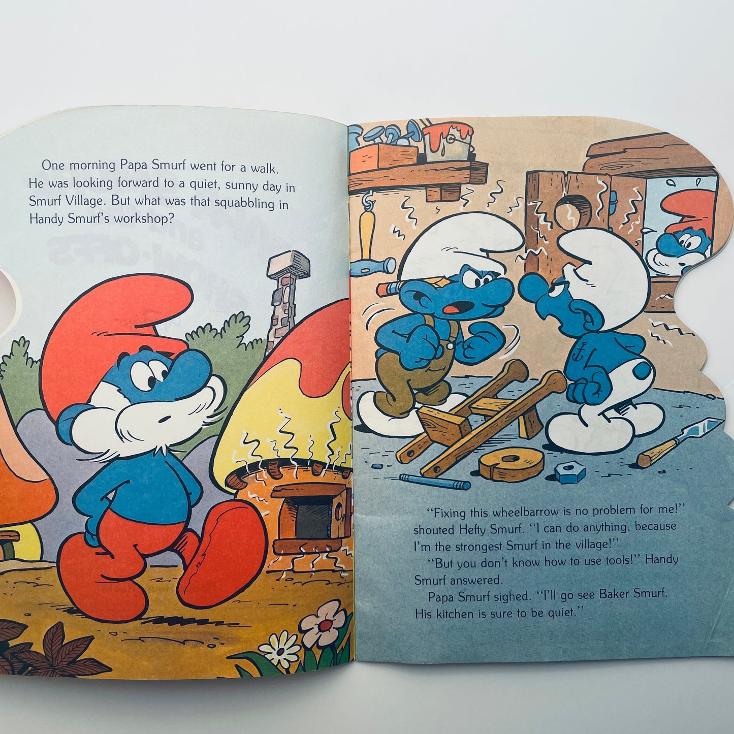 Papa Smurf and the Show-offs