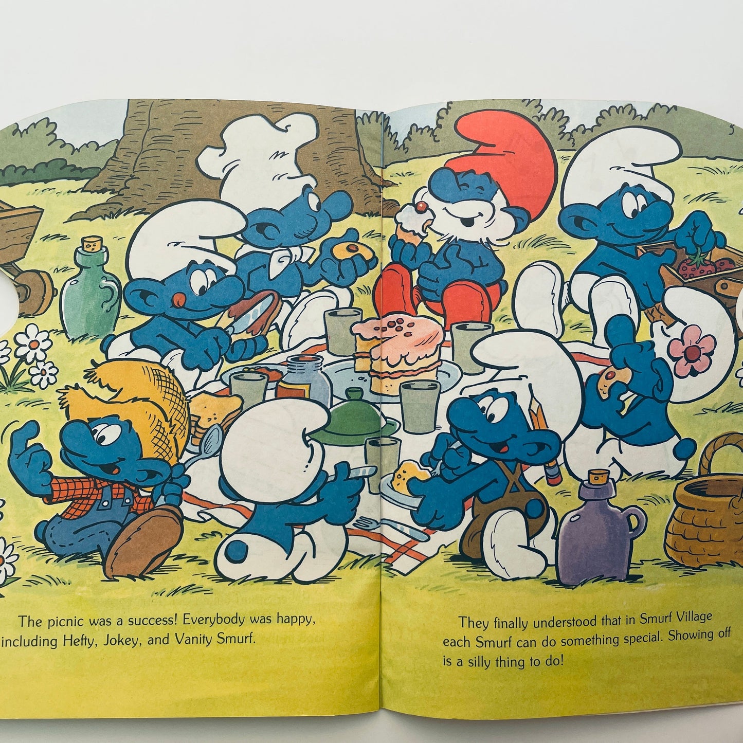 Papa Smurf and the Show-offs