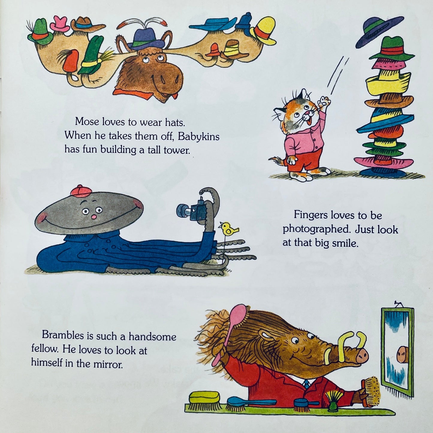 Richard Scarry's Things to Love (Golden Look-Look Book)