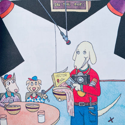 Hector The Accordion-nosed Dog