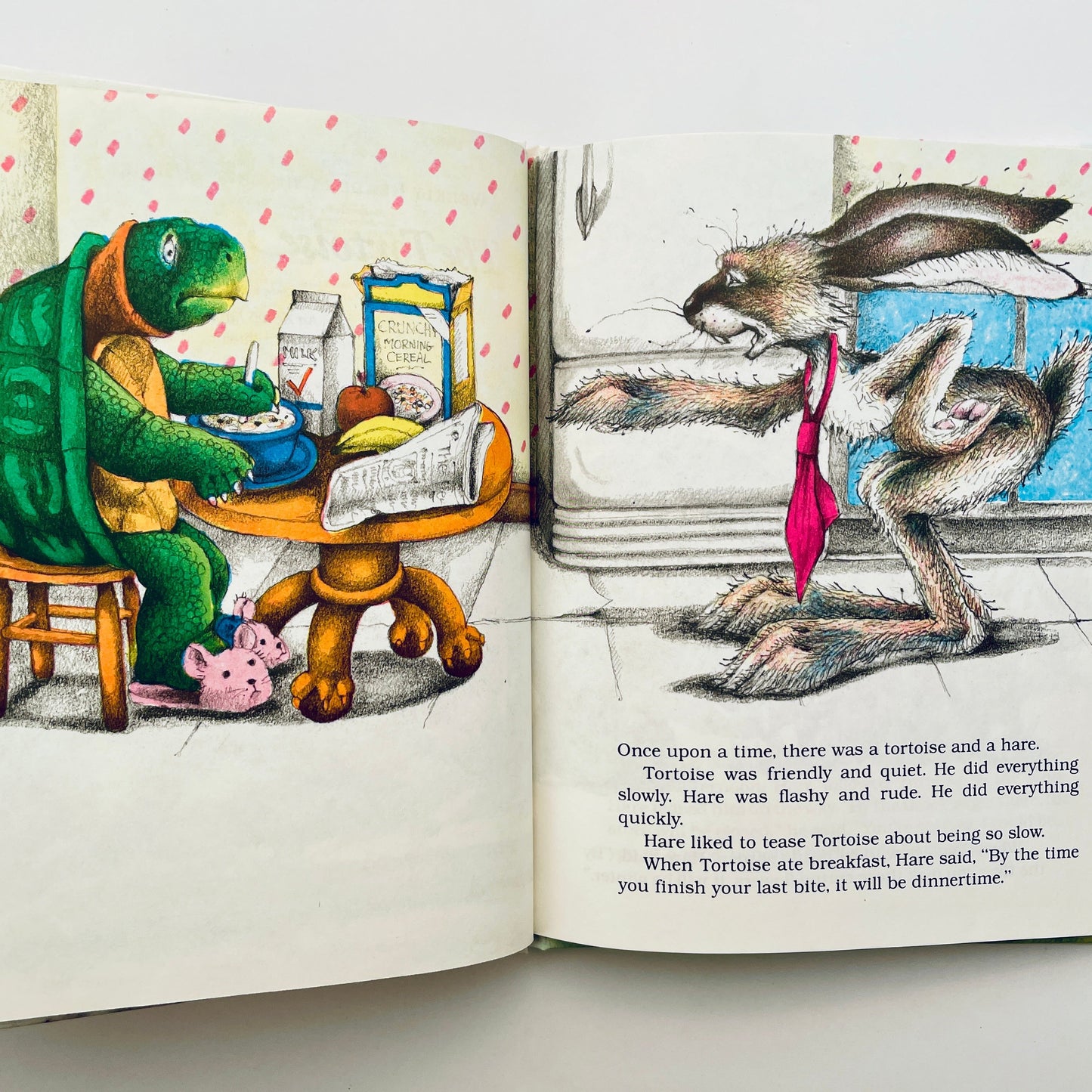 The Tortoise and the Hare: An Aesop Fable