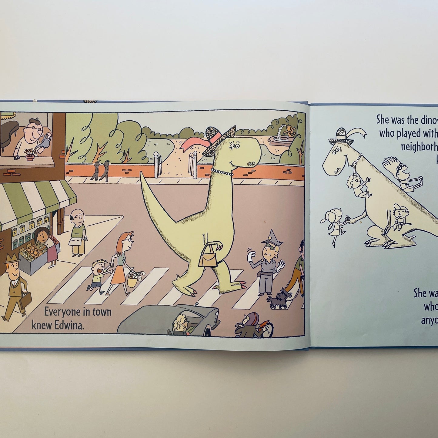 Edwina, the Dinosaur Who Didn't Know She Was Extinct (signed)