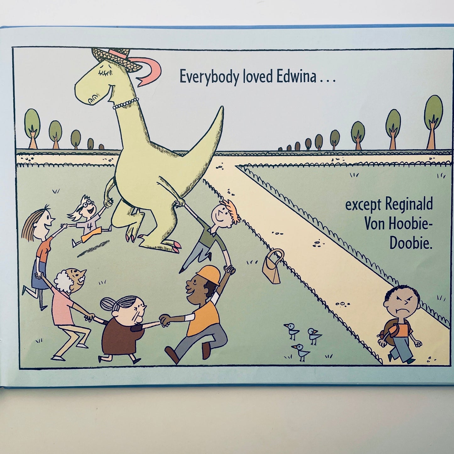 Edwina, the Dinosaur Who Didn't Know She Was Extinct (signed)