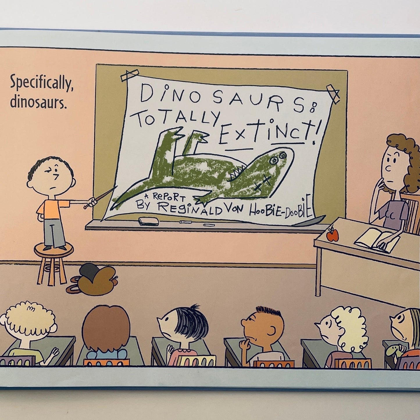 Edwina, the Dinosaur Who Didn't Know She Was Extinct (signed)