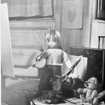 Edith and Mr. Bear