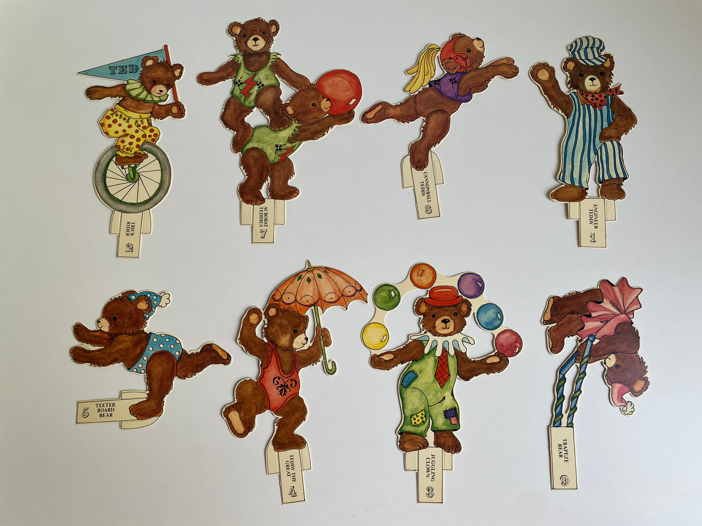 The Moving-Action Teddies Circus Train