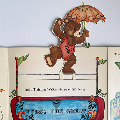 The Moving-Action Teddies Circus Train